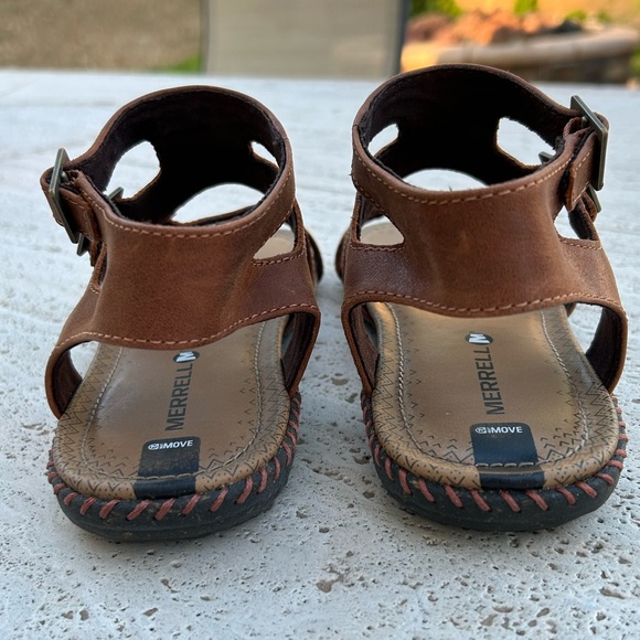 β¨NEWβ¨MERRELL LEATHER SANDALS - Picture 4 of 8